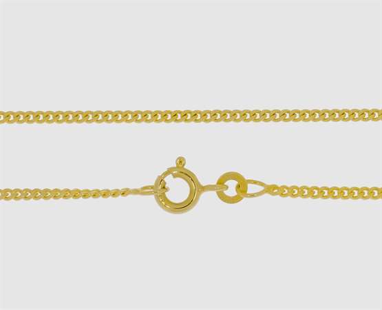 333 GG Panzerkette diamantiert 1,7 x 0,9 mm 40 cm 1,7 x 0,9 mm - diamantiert