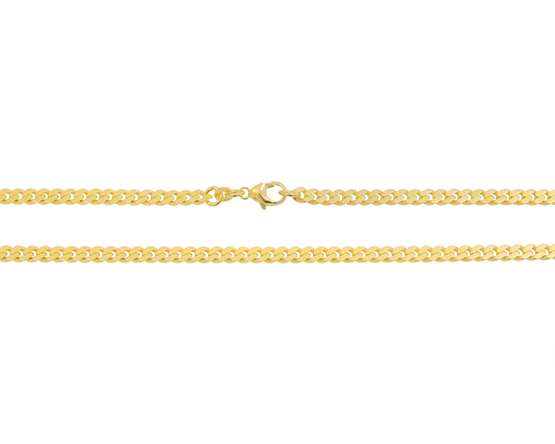 333 GG Panzerkette diamantiert 4,1 x 1,4 mm 60 cm 