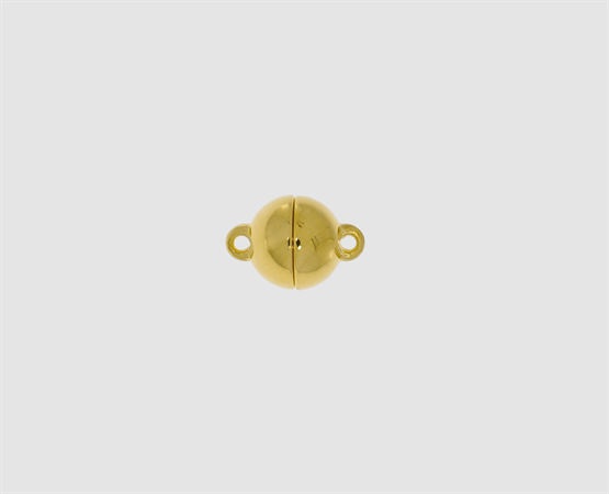 585 Gelbgold Magnetschließe 10,0 mm poliert 