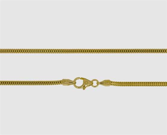 585 Gelbgold Schlangenkette - Länge 42 cm 