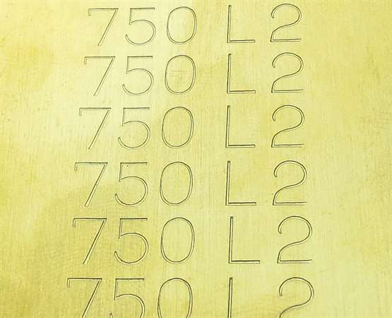 750 Gelbgold Blechlot L2 mittel, AT 780 ° Blechlot mittel L2