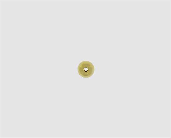 750 Gelbgold Kugel 5,0 mm - 2 Loch 5,0 mm