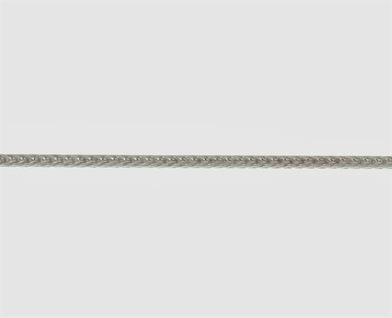 925 Silber Fuchsschwanzkette 2,1 mm rund 2,1 mm