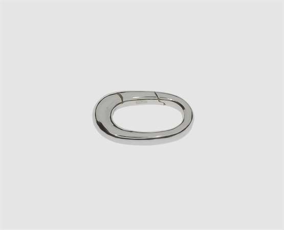 925 Silber Ringschließe 14,7 x 8,0 mm oval 
