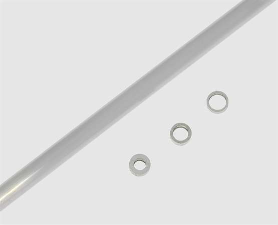 925 Silber Rohr rund 12,0 x 1,0 mm 12,0 x 1,0 mm