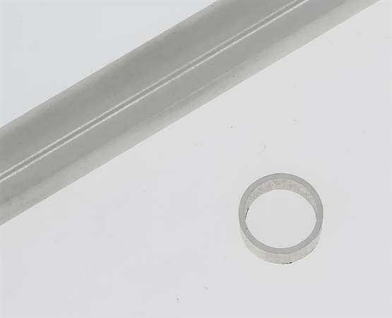 925 Silber Rohr rund 14,0 x 1,0 mm 14,0 x 1,0 mm