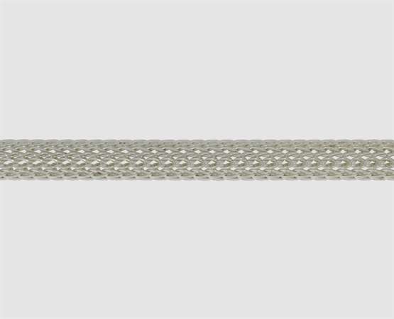 925 Silber Strickkette  6,0 mm 