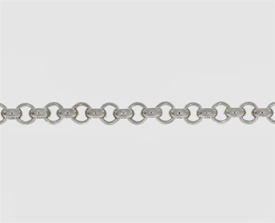 925 Silberkette Erbse 5,0 mm 5,0 mm