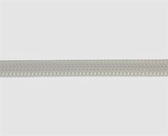 925 Silberkette Foxband 6,7 mm gerade 6,7 x 1,9 mm
