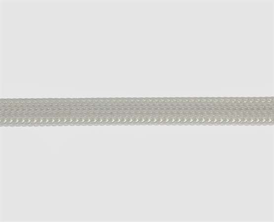 925 Silberkette Foxband 9,2 mm gerade 9,2 x 2,0 mm