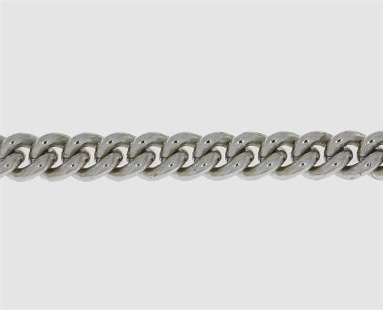 925 Silberkette Panzer 8,4 x 4,6 mm rund 8,1 x 4,8 mm - rund