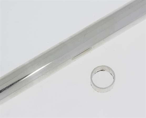 935 Silber Rohr rund 11,0 x 0,5 mm 11,0 x 0,5 mm
