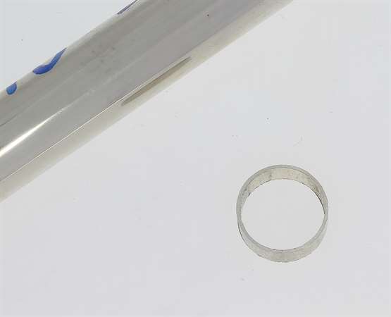 935 Silber Rohr rund 15,0 x 0,5 mm 15,0 x 0,5 mm