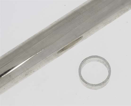 935 Silber Rohr rund 16,0 x 1,0 mm 16,0 x 1,0 mm