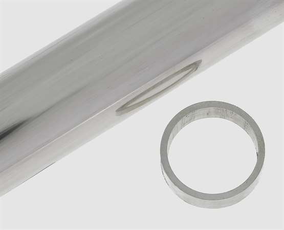 935 Silber Rohr rund 24,0 x 1,5 mm 24,0 x 1,5 mm