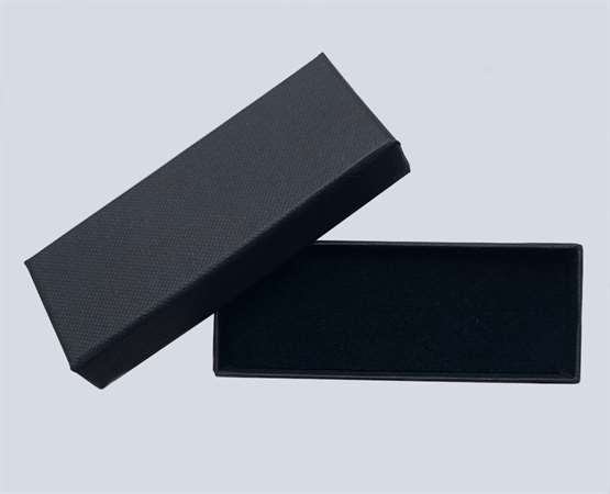 Etui-Krawattennadel schwarz/matt 78 x 28 x 16 mm 