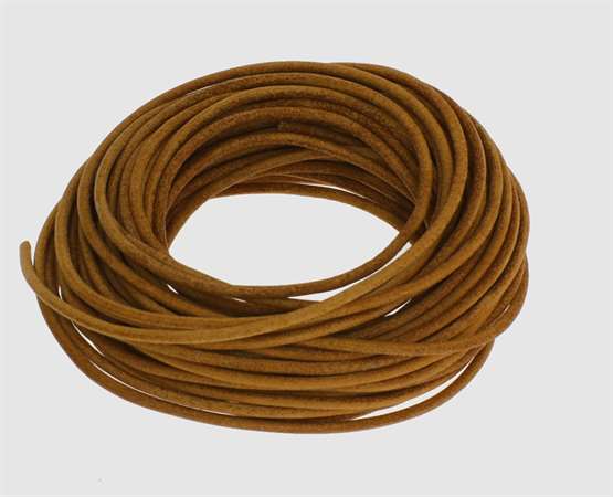Lederschnur 2,0 mm natur - 5 m 