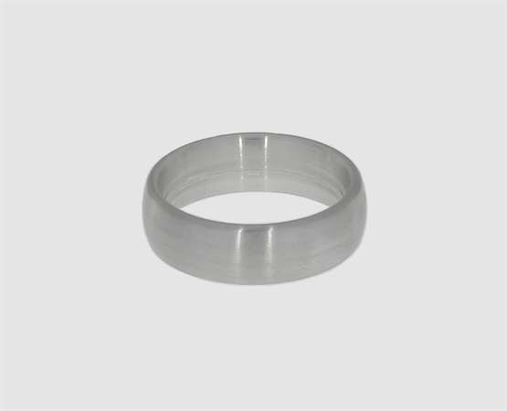 Ringrohling 935 Silber oval 6,0 mm x 2,0 mm 