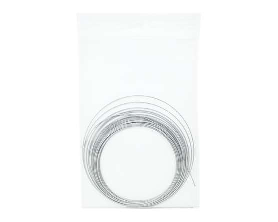 Schmuckdraht - Stahlseil 0,63 mm - 5 m 0,63 mm