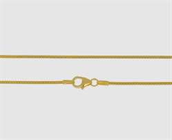 333 Gelbgold Schlangenkette 1,2 mm - 40 cm 