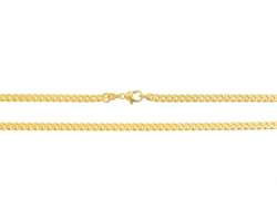 333 GG Panzerkette diamantiert 4,1 x 1,4 mm 60 cm 