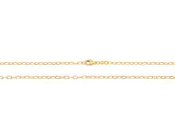 585 Gelbgold Ankerkette diam. weit 2,2 mm - 45 cm 