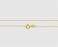 585 Gelbgold Ankerkette rund 0,8 mm - 42 cm 0,8 mm