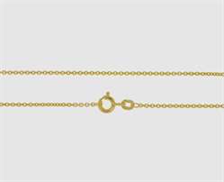 585 Gelbgold Ankerkette rund 1,3 mm - 45 cm 1,3 mm