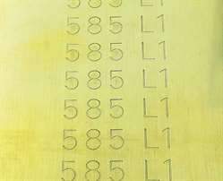 585 Gelbgold Blechlot 1 hart cdf, AT 800 ° Blechlot hart L1