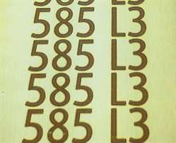 585 Gelbgold Blechlot 3 leicht cdf, AT 730° Blechlot leicht L3