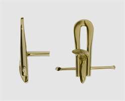 585 Gelbgold Brustknopfmechanik 