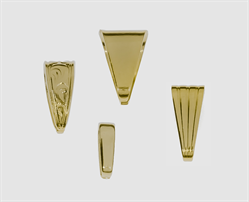 585 Gelbgold Schlaufen 