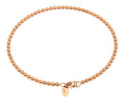 585 Rotgold Armreif Kugeln 2,5 mm 