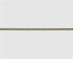 585 Weißgoldkette Panzer rd. 2,1 x 1,3 mm 