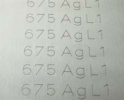 675 Silber Blechlot 0,3 mm L1 hart, AT 730° Blechlot hart L1