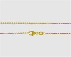 750 Gelbgold Ankerkette rund - Länge 45 cm 