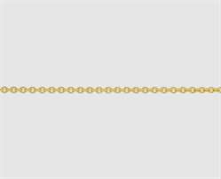 750 Gelbgold Ankerketten rund - Meterware 