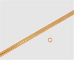 750 Roségold Rohr rund 