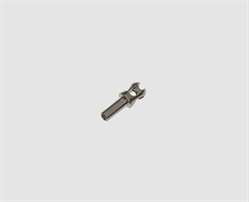 750 Weißgold Kugelgelenk 