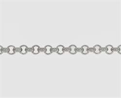 925 Silber Erbsketten - Meterware 