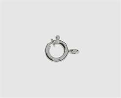 925 Silber Federring mit Bund 8,0 mm 8,0 mm