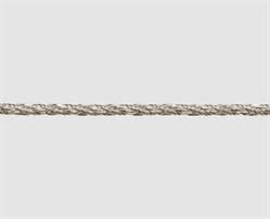 925 Silber Fuchschwanzkette 2,0 mm gedreht 