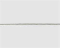 925 Silber Fuchsschwanzkette 1,5 mm rund 1,5 mm