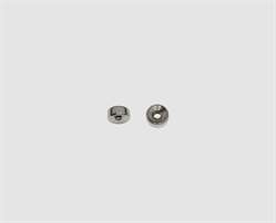 925 Silber Hohlzylinder 3,0 x 1,4 mm glatt nieder 3,0 x 1,4 mm glatt / nieder
