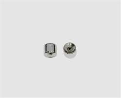 925 Silber Hohlzylinder 4,0 x 3,3 mm glatt hoch 4,0 x 3,3 mm glatt / hoch