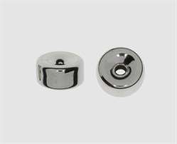 925 Silber Hohlzylinder  8,1 x 4,1 mm 