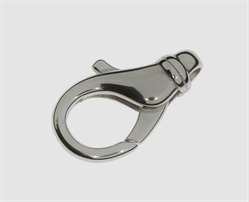 925 Silber Karabiner 27,0 x 16,0 mm 