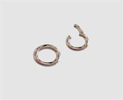 925 Silber Kettenverkürzer 16,5 x 13,5 mm gerundet 