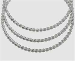 925 Silber Kordeldraht  1,5 mm 