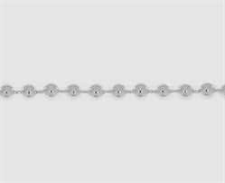 925 Silber Kugelkette 4,5 mm 4,5 mm